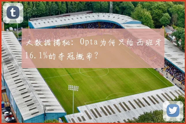 大数据揭秘:Opta为何只给西班牙16.1%的夺冠概率?